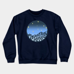 Mountain Mama Word Art Crewneck Sweatshirt